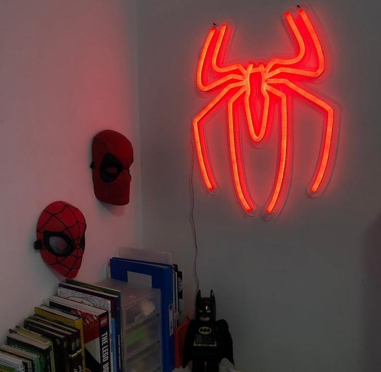 "Spider" Neon Sign