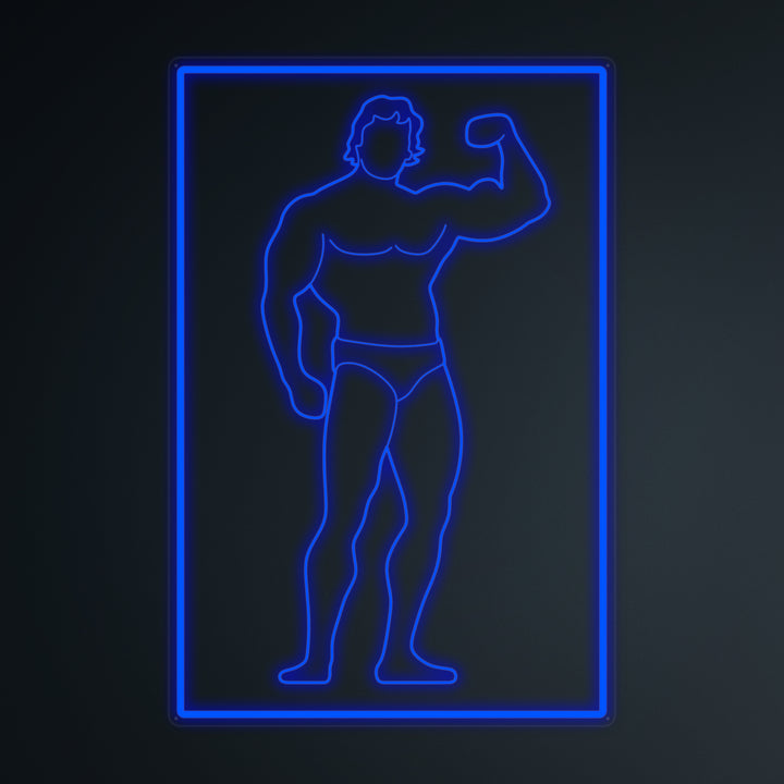 "Sports Bodybuilding Gym" Mini Neon Sign
