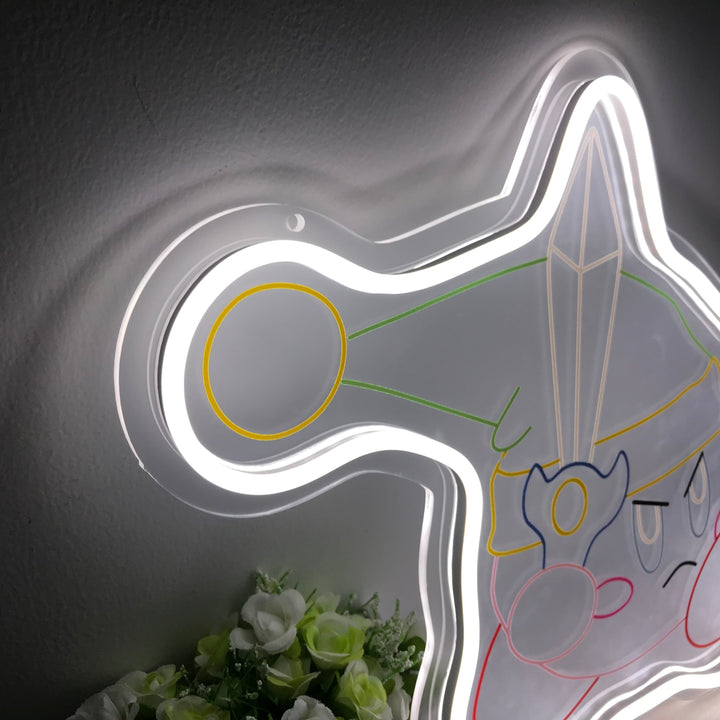 "Sword And Sworcery, Game Wall Art" Mini Neon Sign