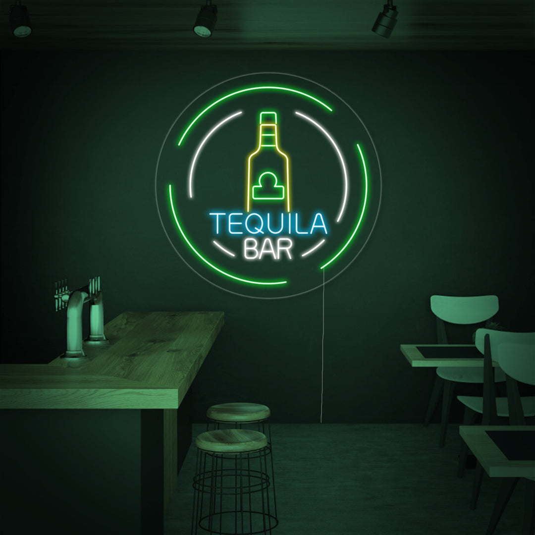"Tequila Bar" Neon Sign