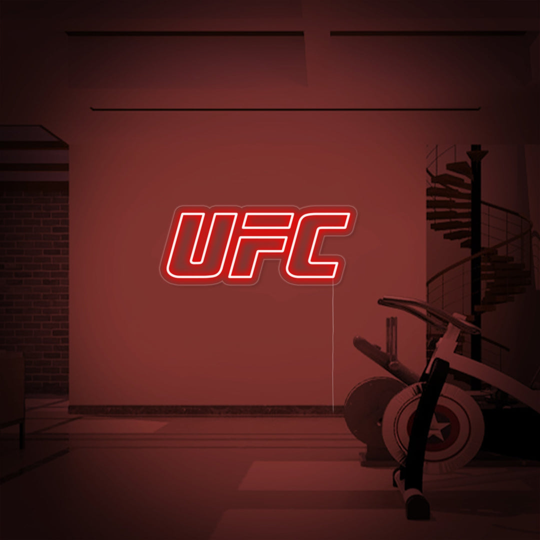 "UFC" Neon Sign