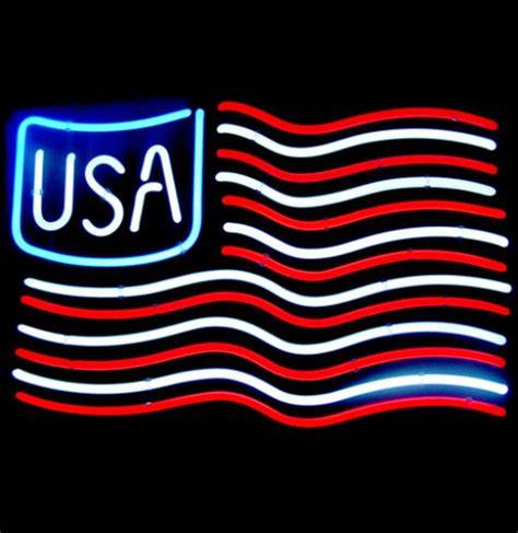 "Usa" Neon Sign