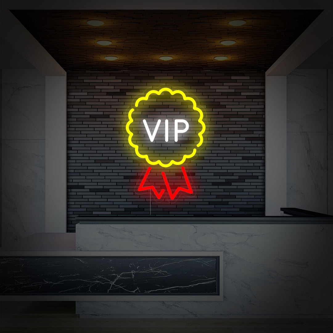 "Vip Room Vip Lounge" Neon Sign