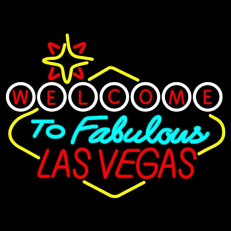 "Welcome To Las Vegas" Neon Sign