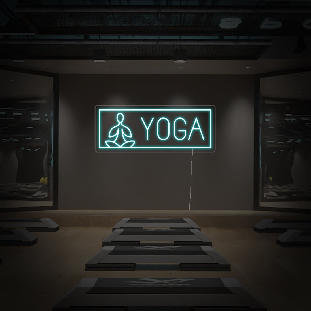 "Yoga People" Neon Sign