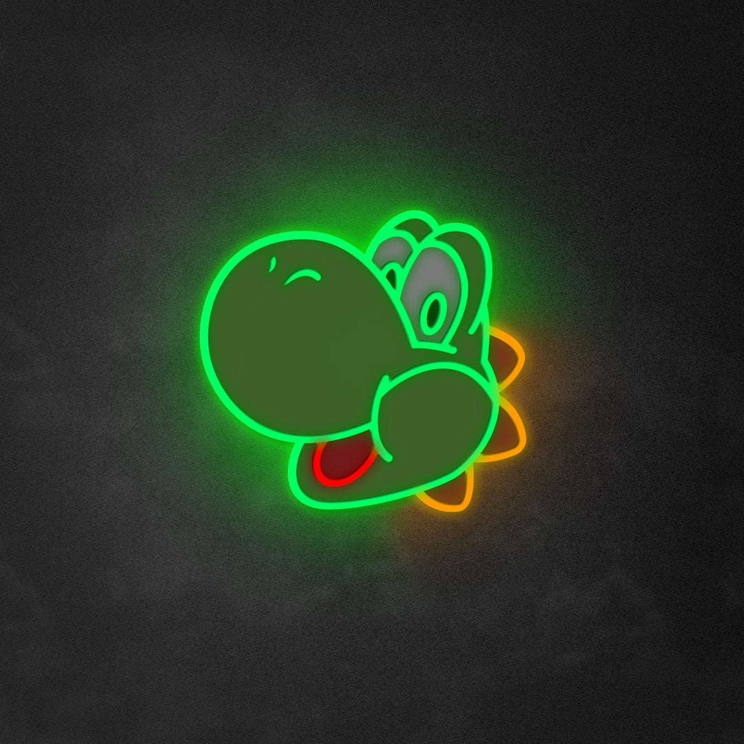 "Yoshi" Neon Like Sign