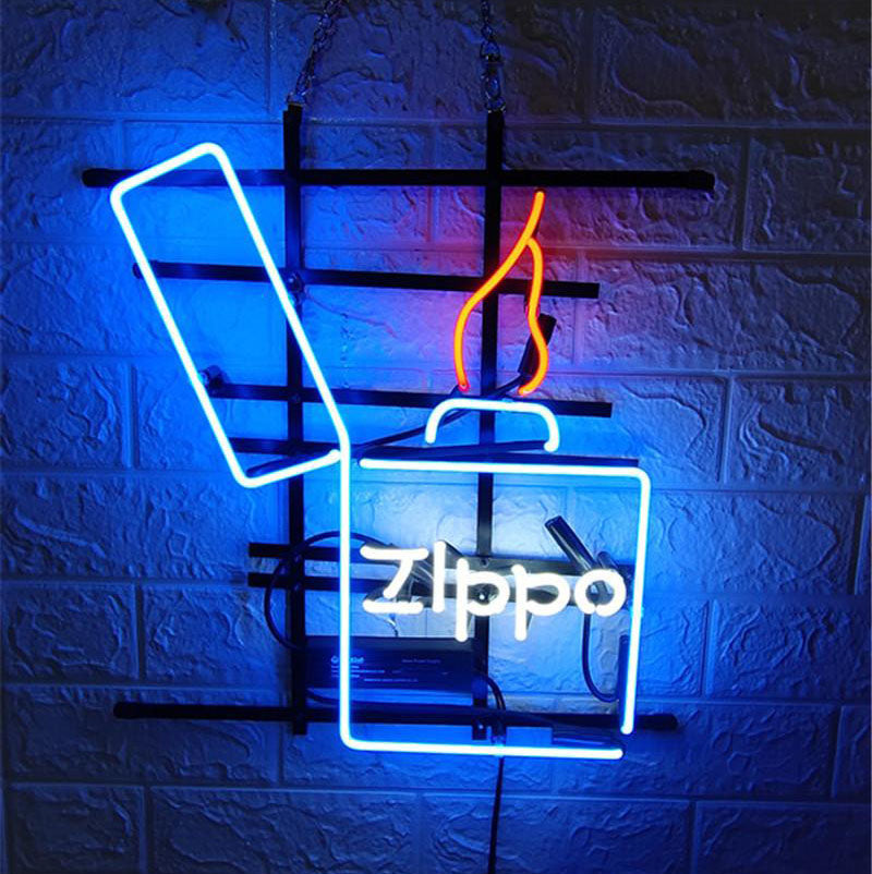 "Zippo" Neon Sign