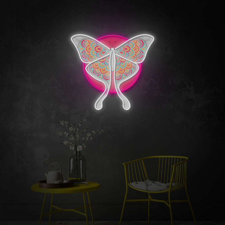 "Colorful Butterfly" LED Neon Sign 2.0, Luminous UV Printed