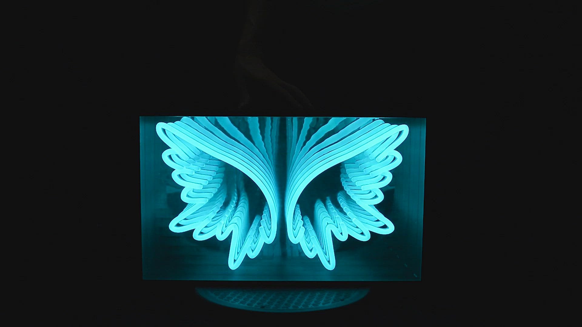 Angel Wings 3D Infinity LED Neon Sign