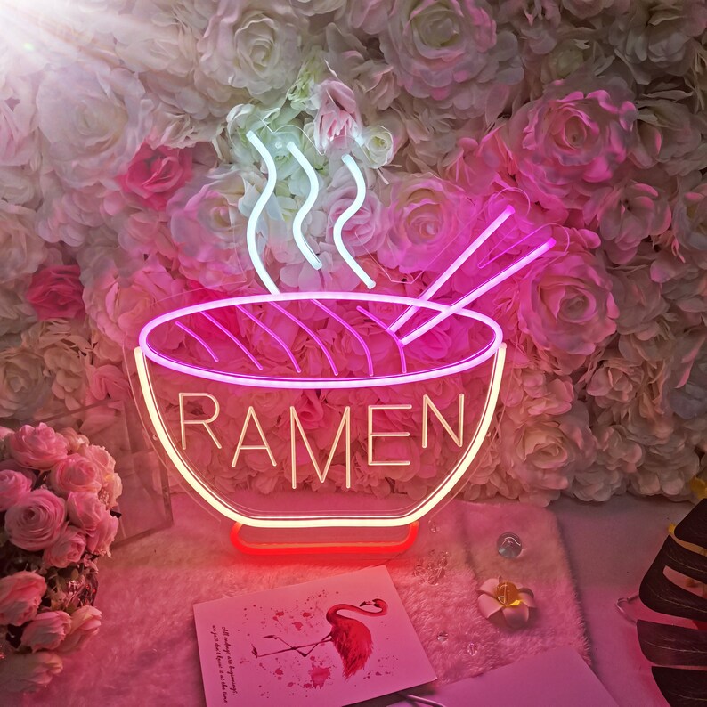 Ramen Noodles USB Mini LED Neon Sign (3 in stock)