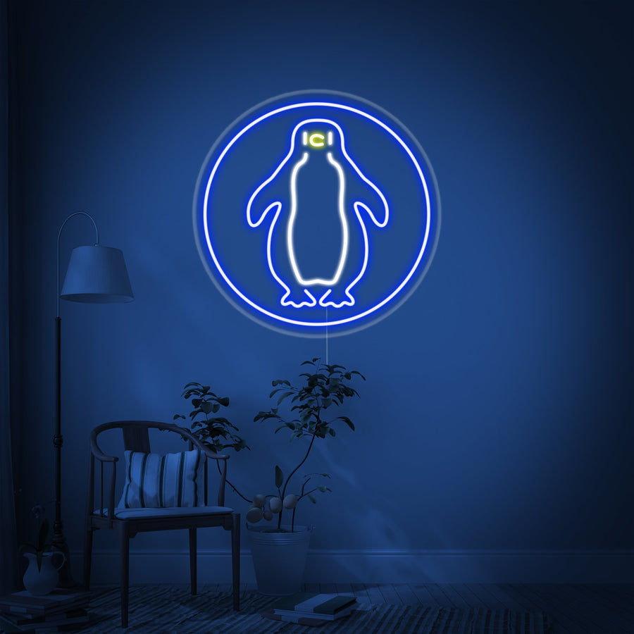 "penguin" Neon Sign